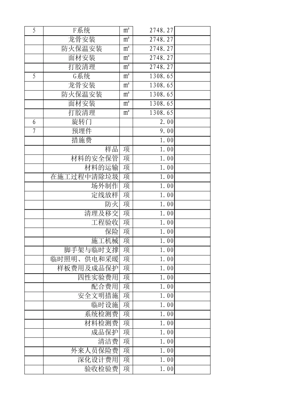 施工项目产值统计明细_第3页