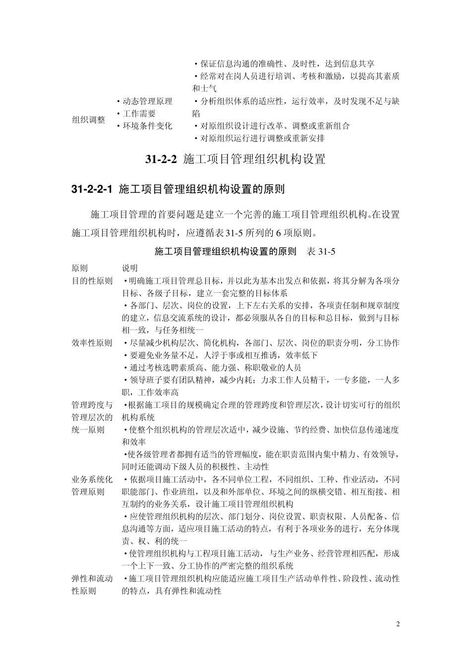 施工项目管理组织_第2页