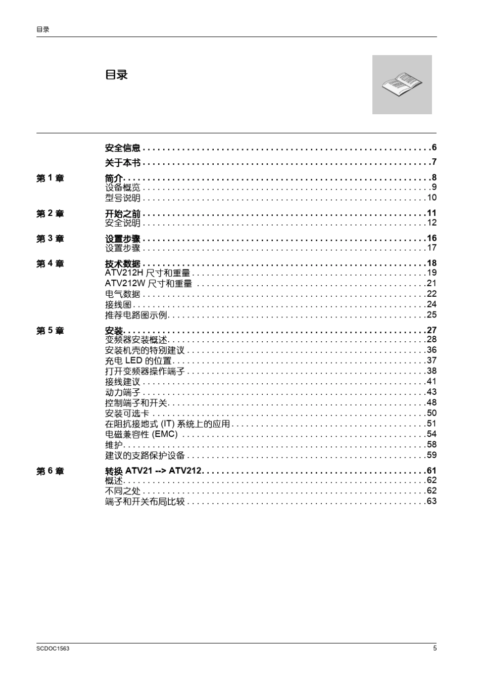 施耐德ATV212变频器安装手册_第3页