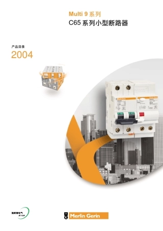 施耐德C65N系列断路器选型手册