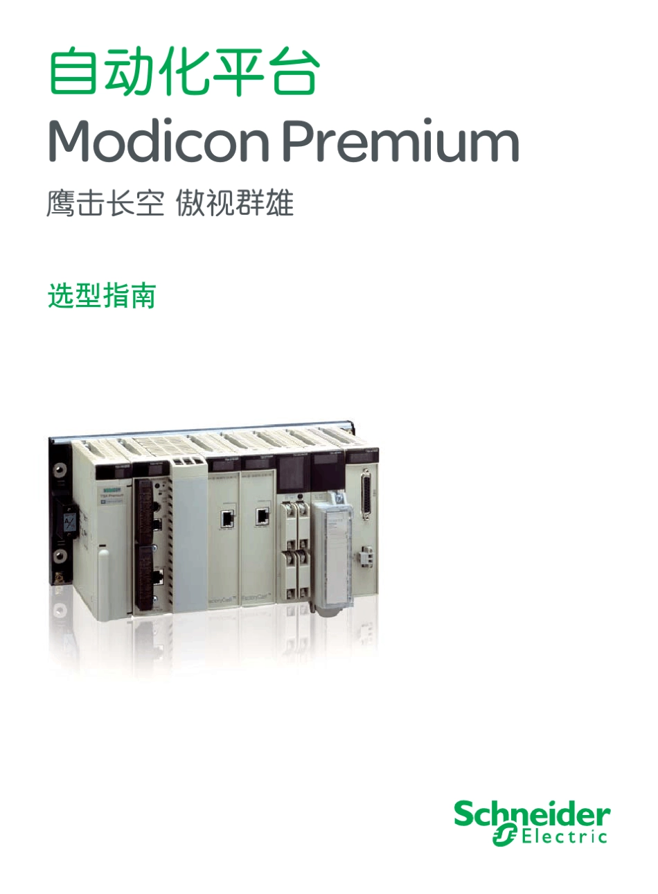 施耐德PLC说明书_第1页
