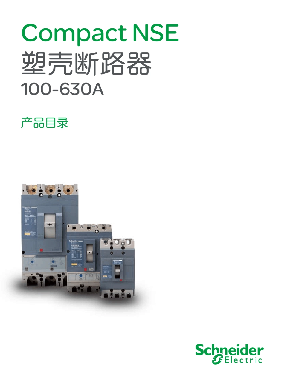 施耐德塑壳断路器产品目录_第1页
