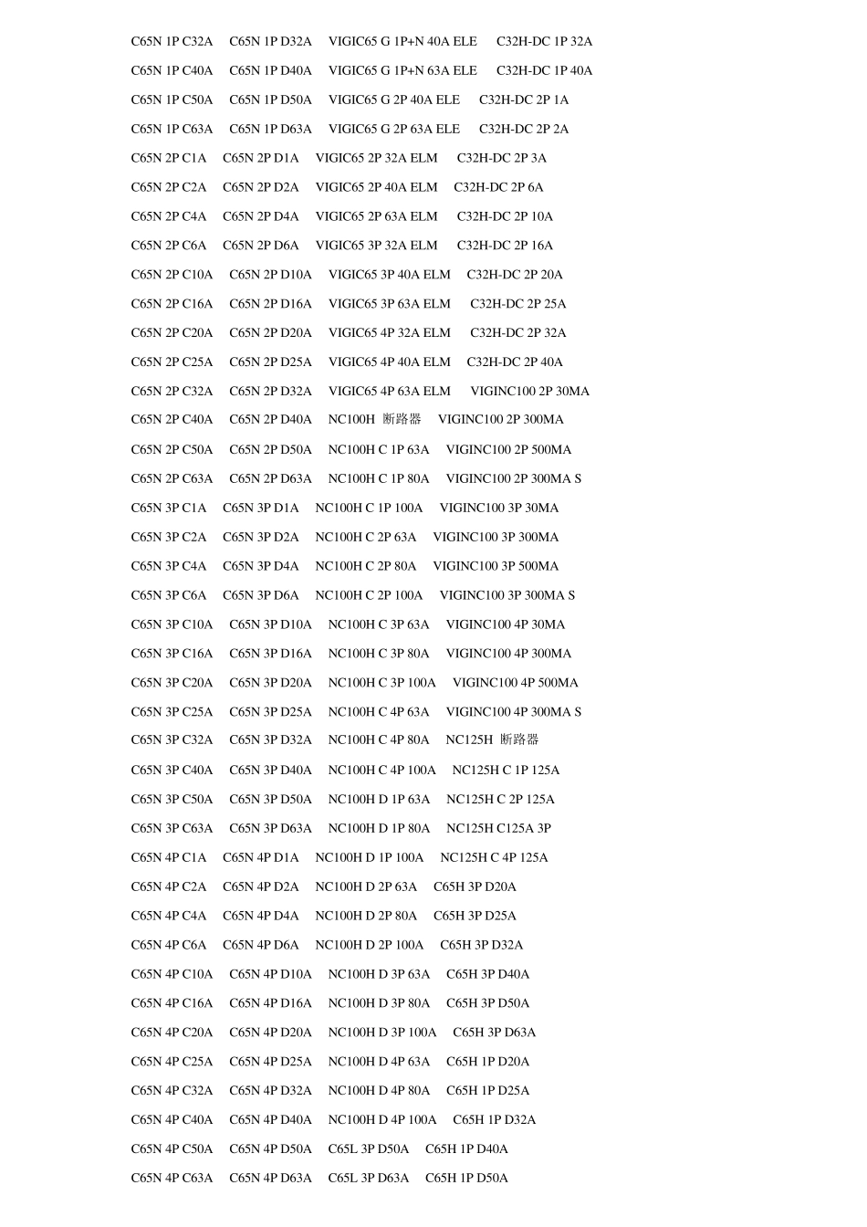 施耐德电气选型手册_第3页