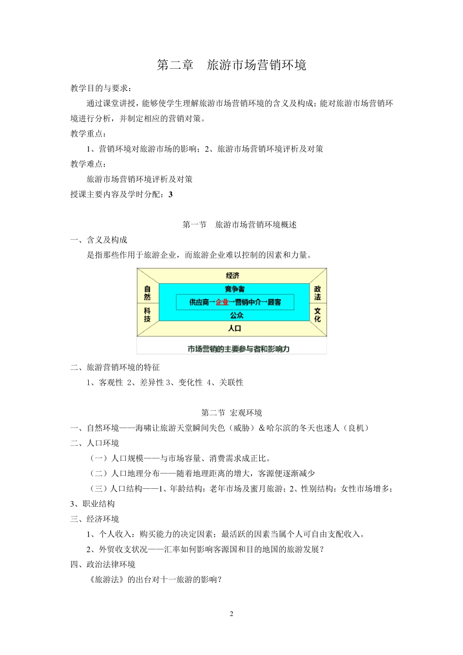 旅游市场营销教案_第3页