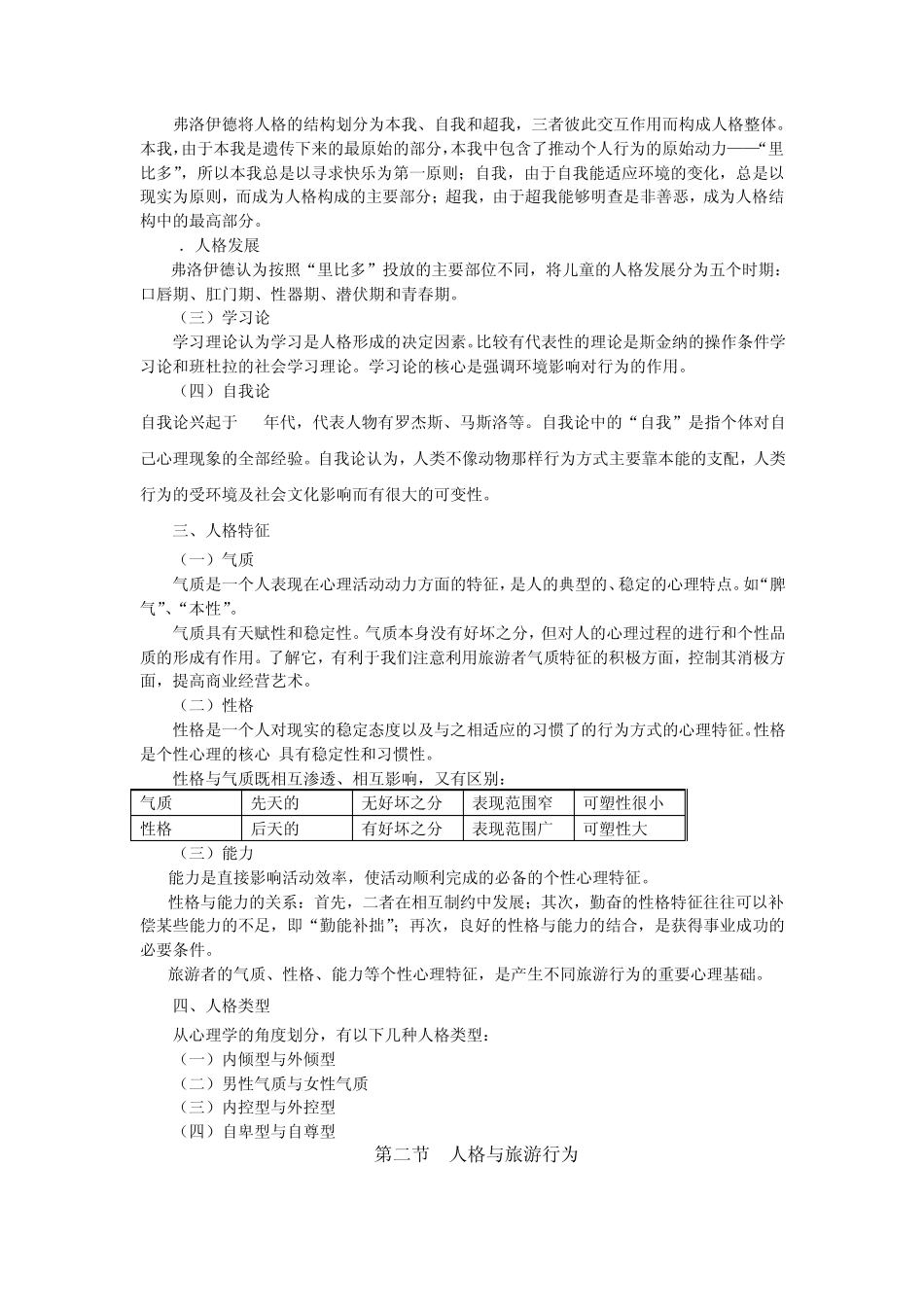 旅游者的人格(6课时)_第2页