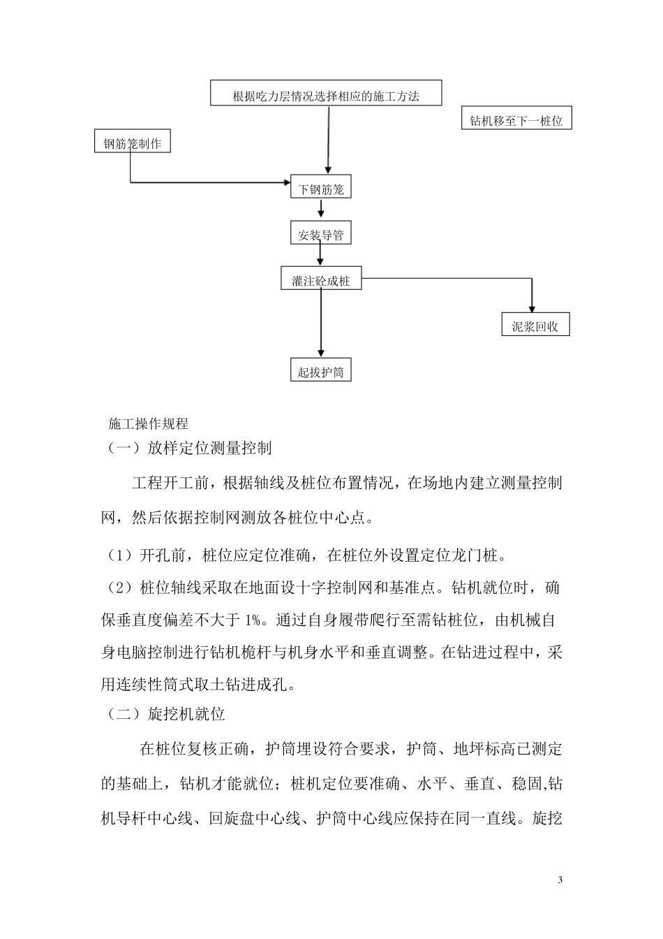 旋挖桩施工操作规程_第3页
