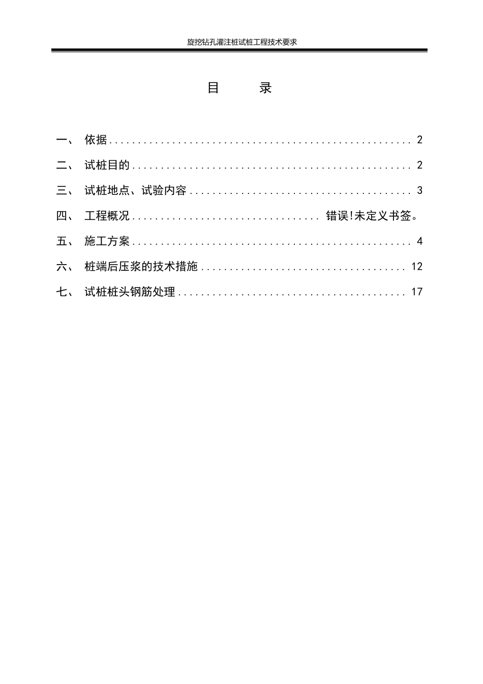 旋挖钻孔灌注桩技术要求_第1页