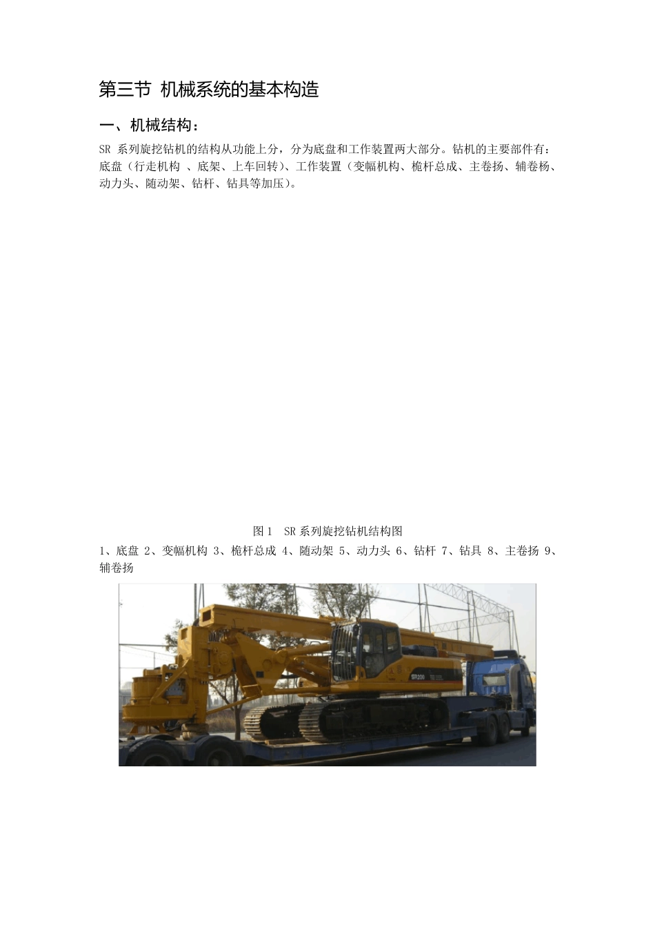 旋挖钻机的基本构造及工作原理_第2页