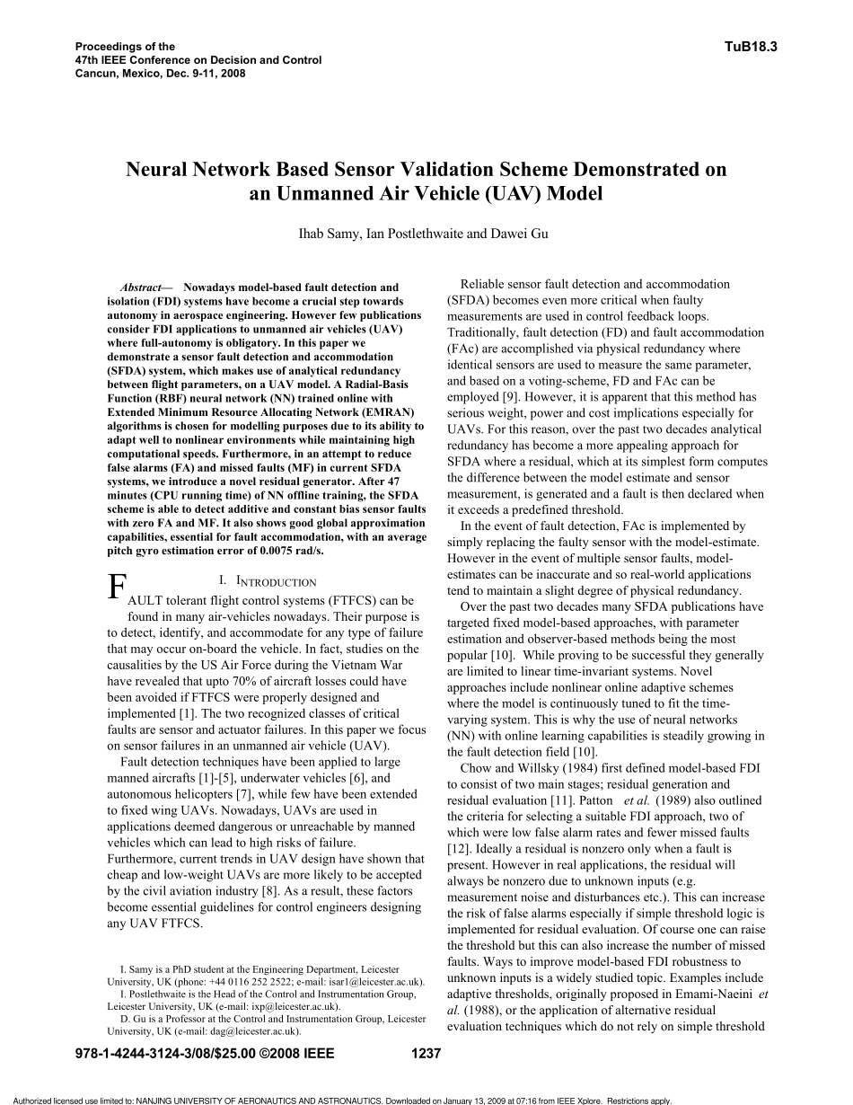 无人机神经网络英文文献_第1页