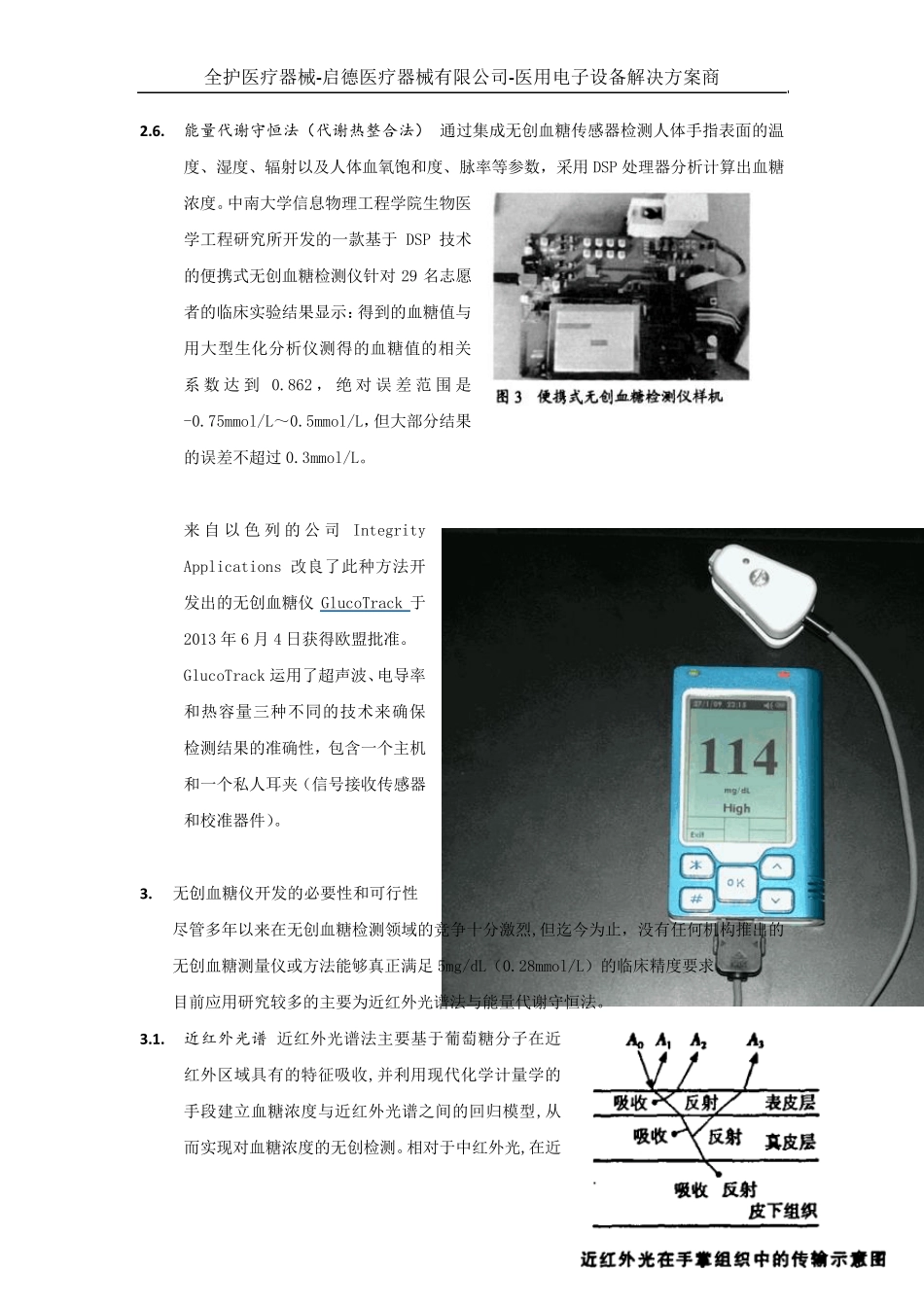 无创血糖仪市场报告(第2版)_第3页