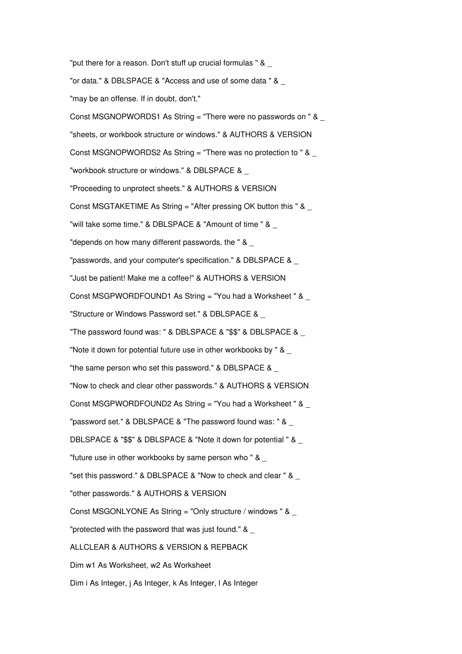 无密码情况下撤消EXCEL保护的方法_第2页