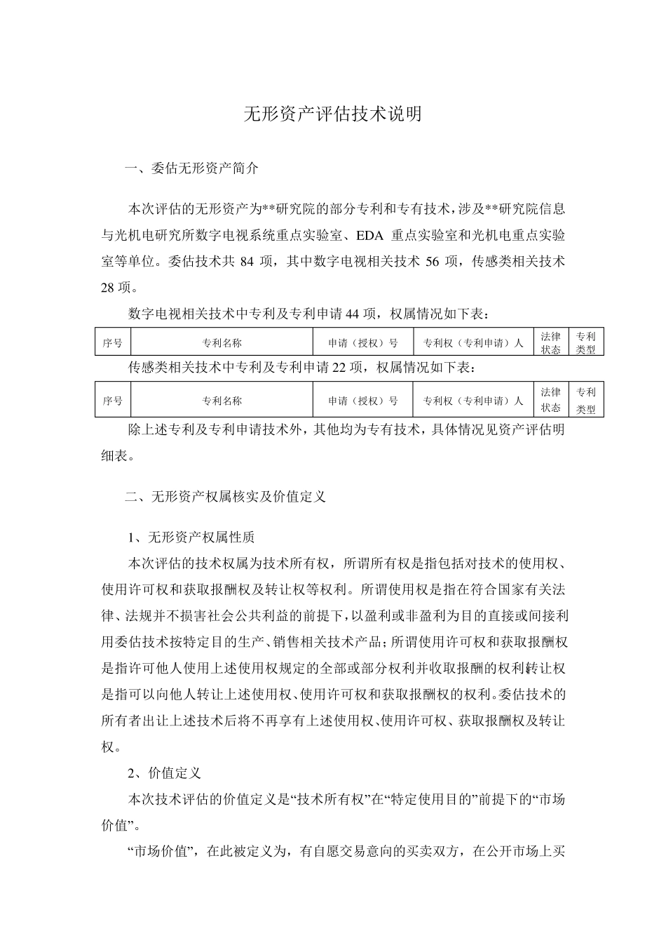 无形资产评估技术说明收益法1_第1页