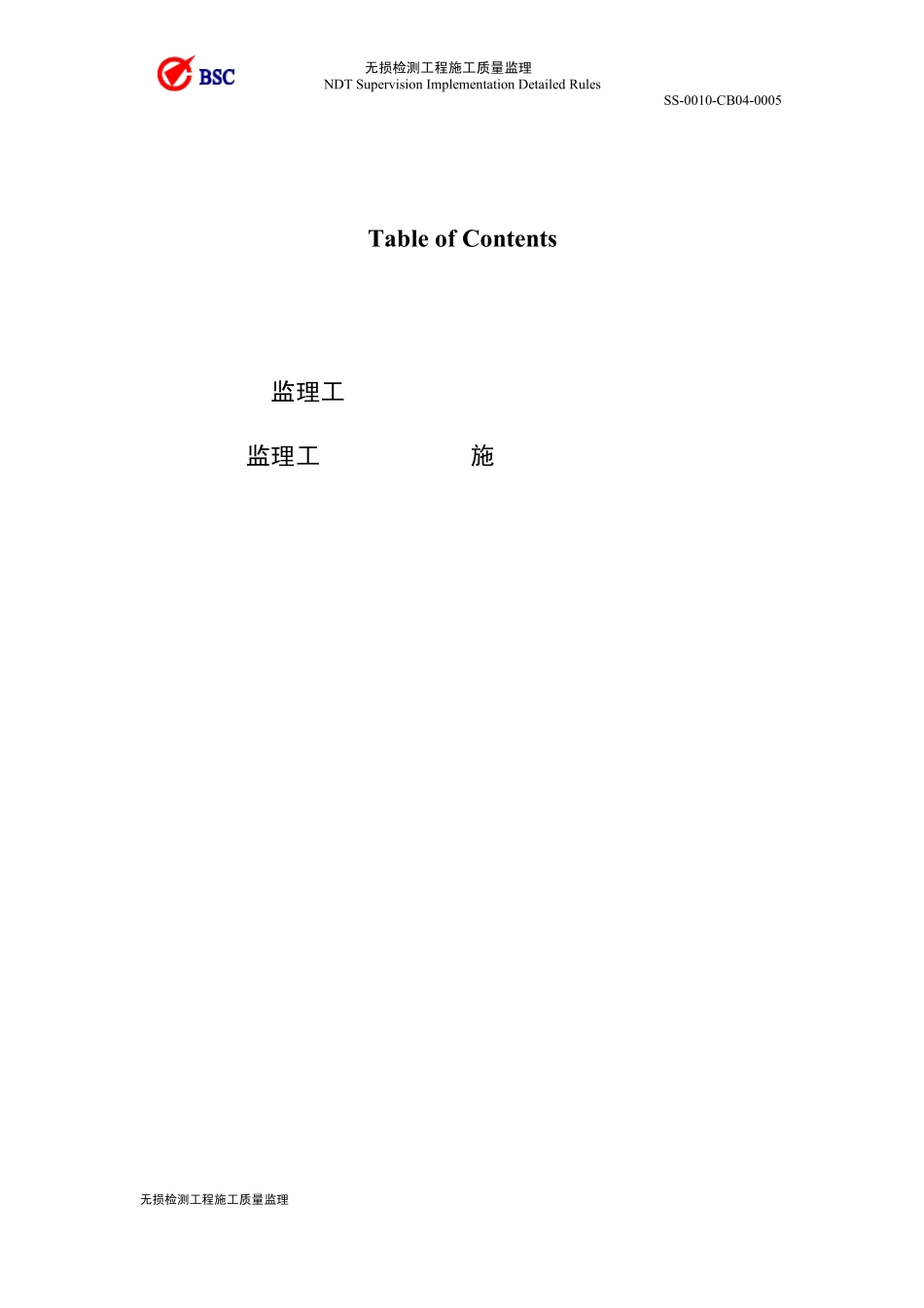 无损检测工程施工质量监理细则_第2页