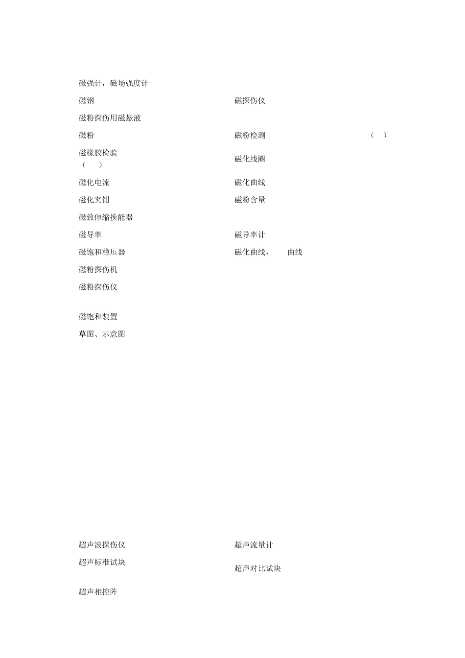 无损检测常用专业术语_第3页