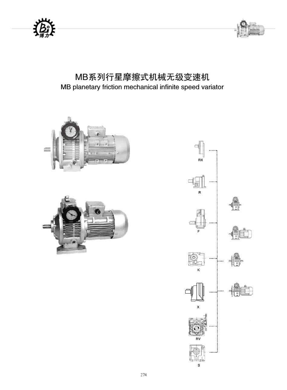 无级调速减速机MB_第1页