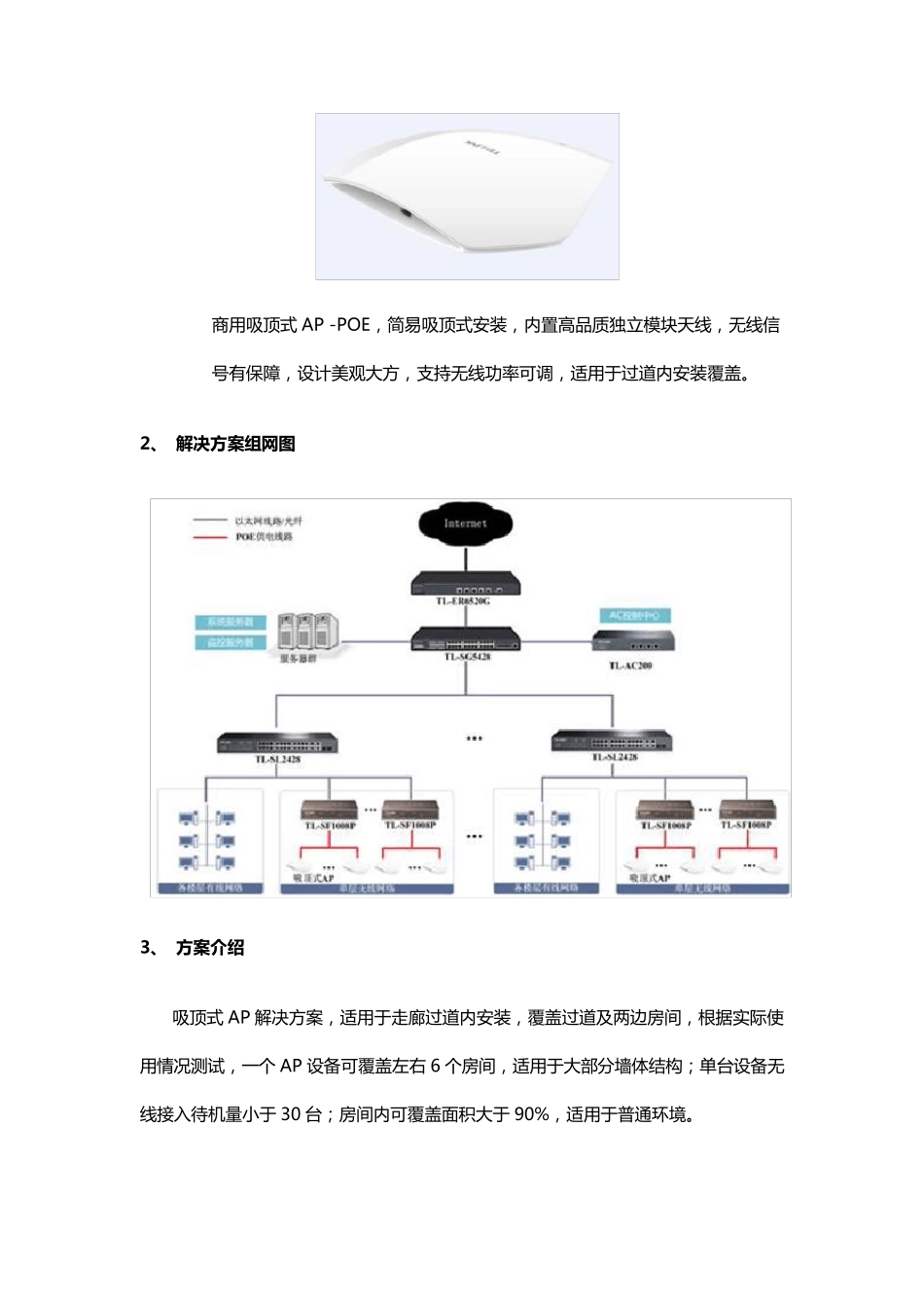 无线AP覆盖方案含预算直接给客户_第2页