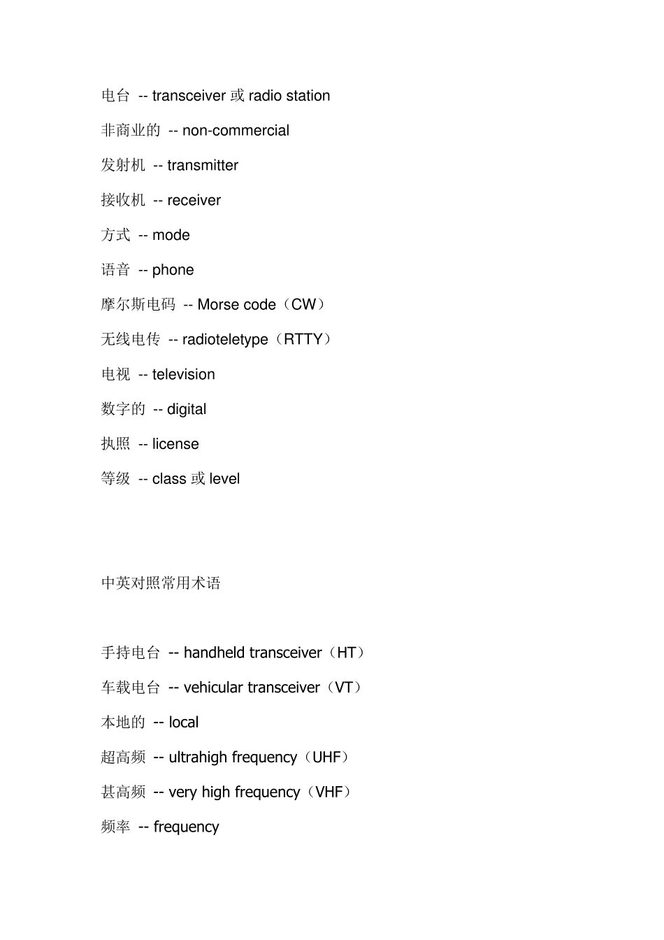 无线电爱好者(火腿)入门必读_第3页