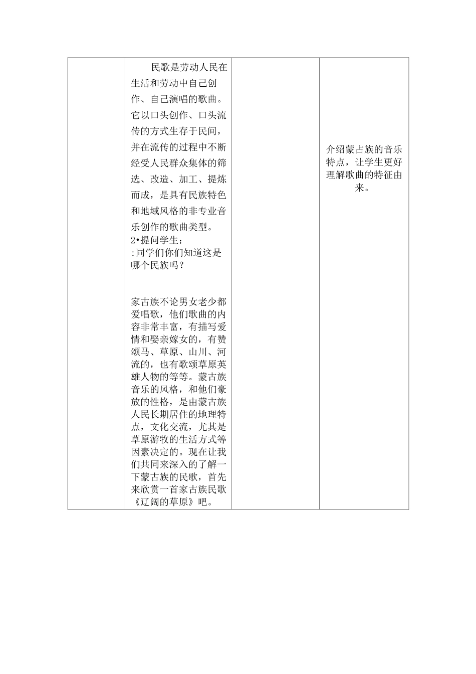 高中音乐独特的民族风教案_第2页