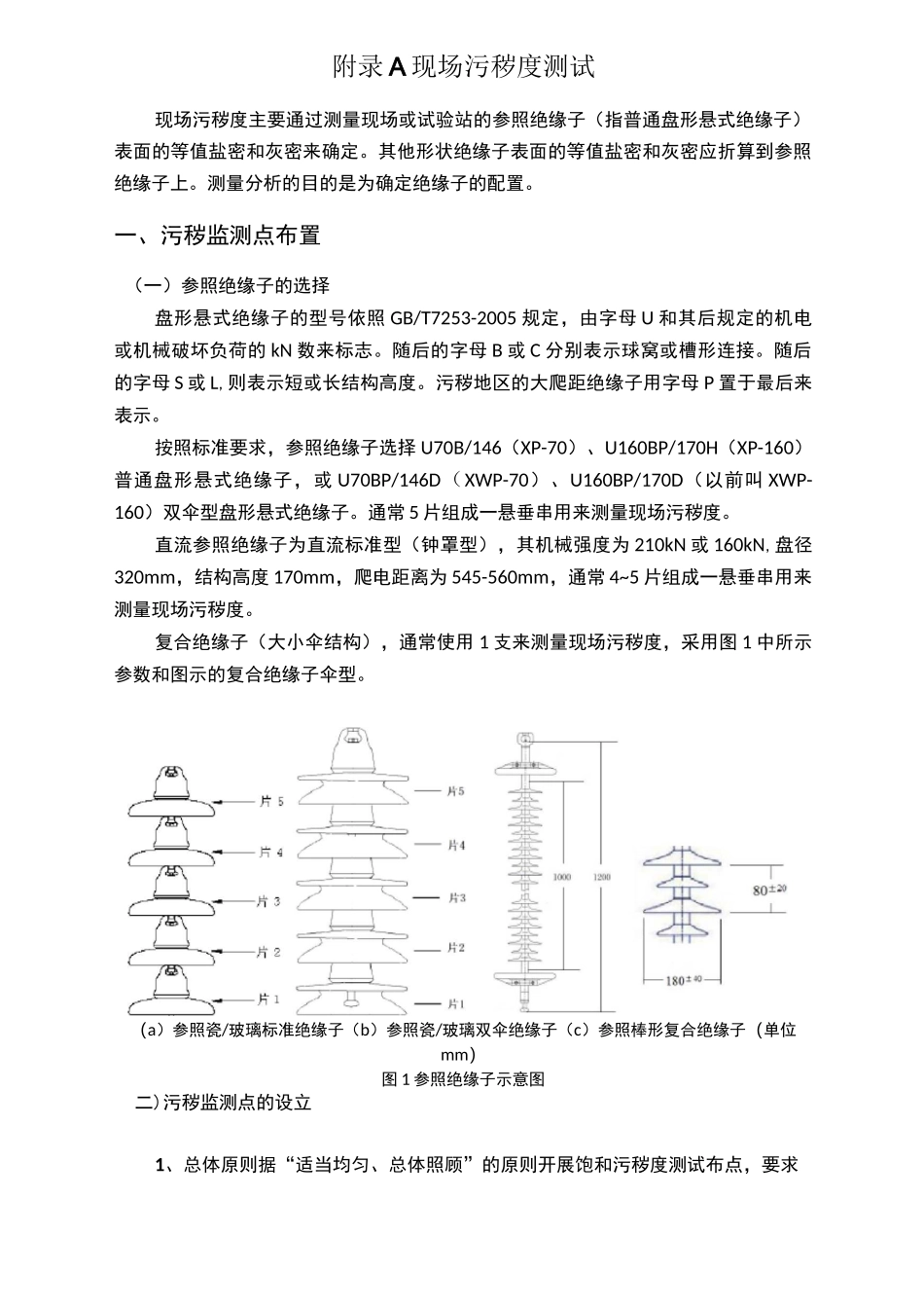 污秽度测试和憎水性测试_第1页