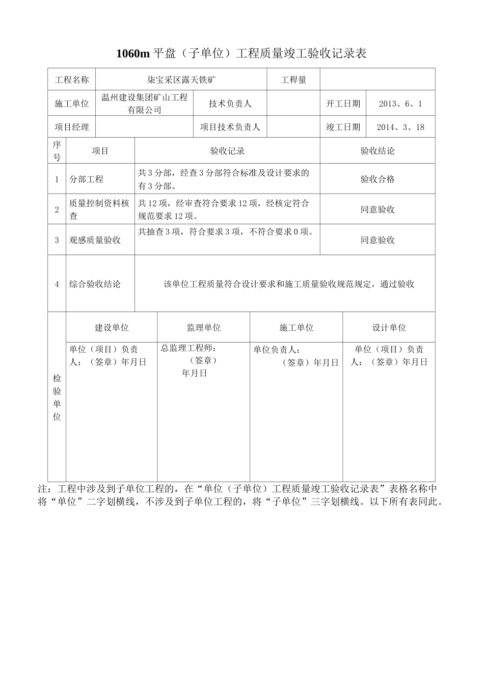 露天矿矿建竣工验收资料_第3页