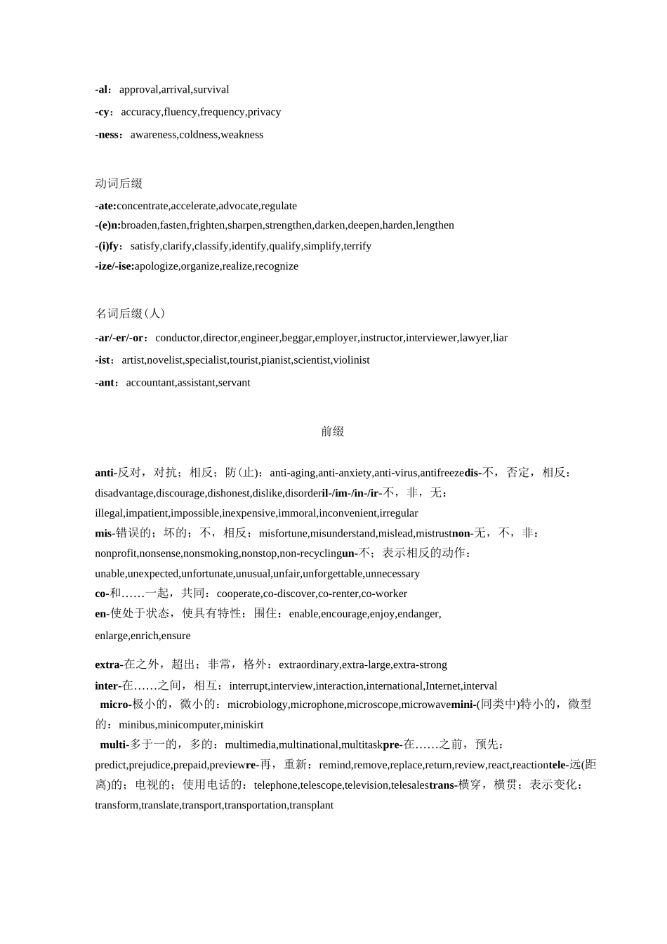 近5年高考英语语法填空词性转换用法真题汇编_第3页