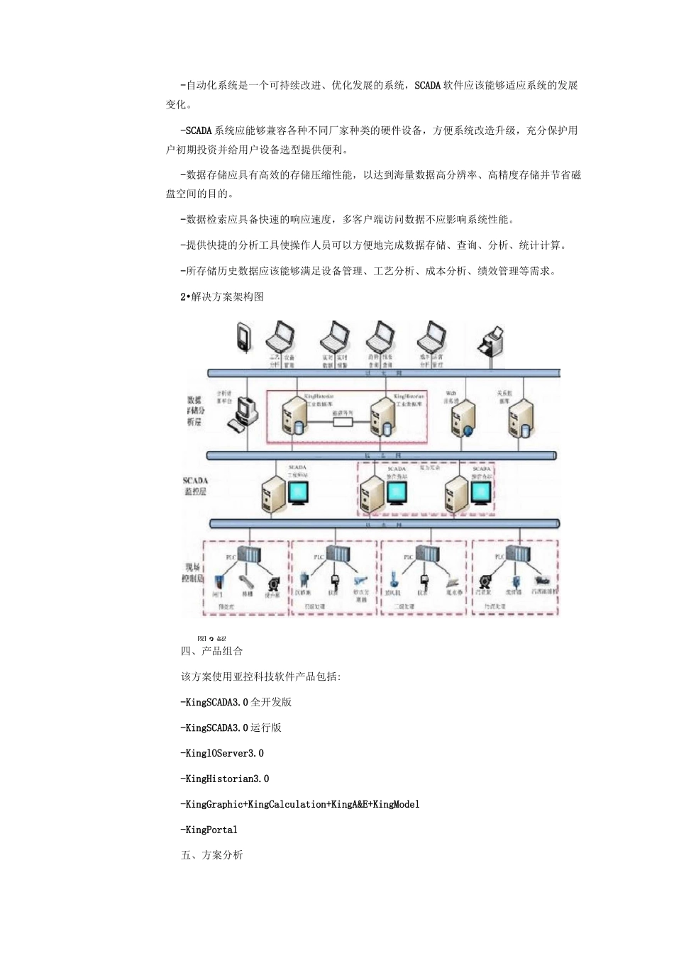 组态王大型污水处理厂SCADA系统解决方案_第3页