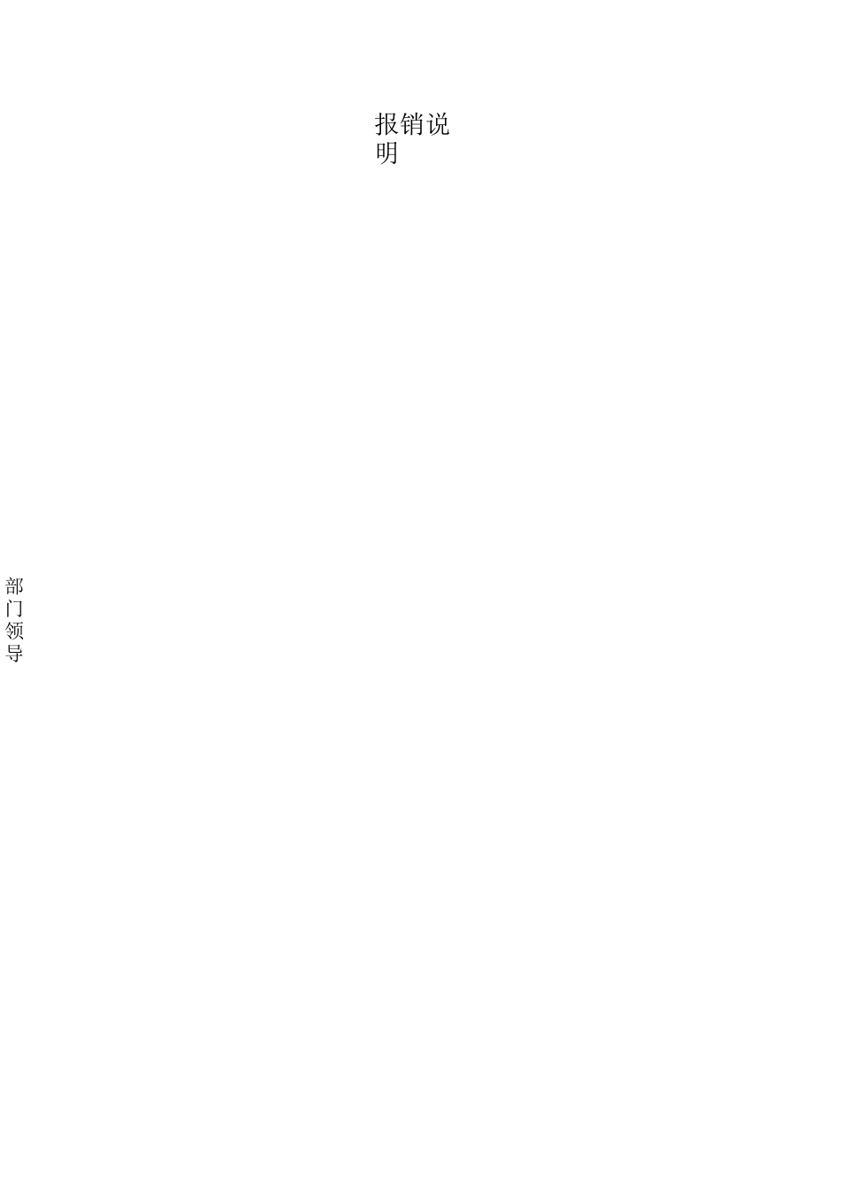 各类报销说明模板_第2页