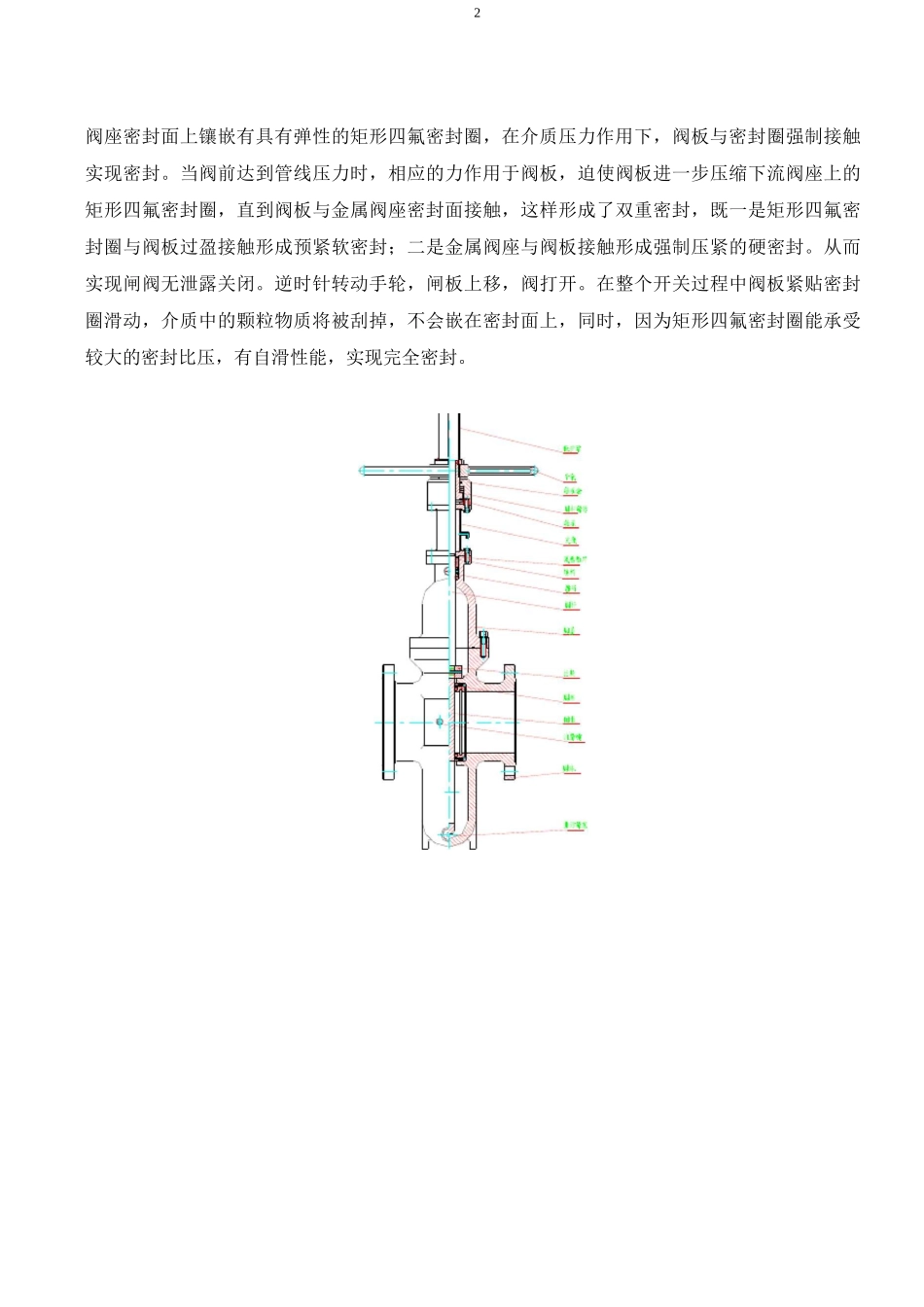 平板闸阀说明书_第3页