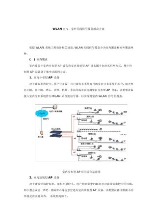 无线覆盖解决方案