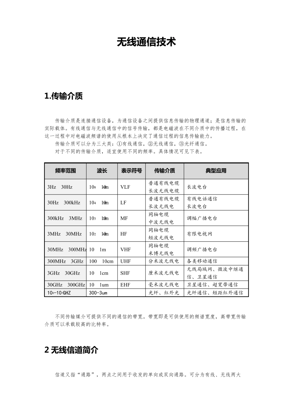 无线通信技术基础知识_第1页