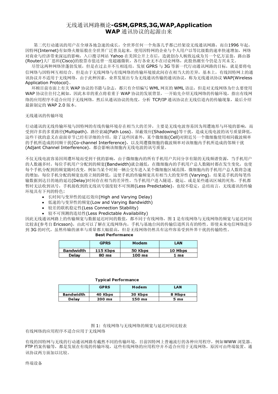 无线通讯网路概论_第1页