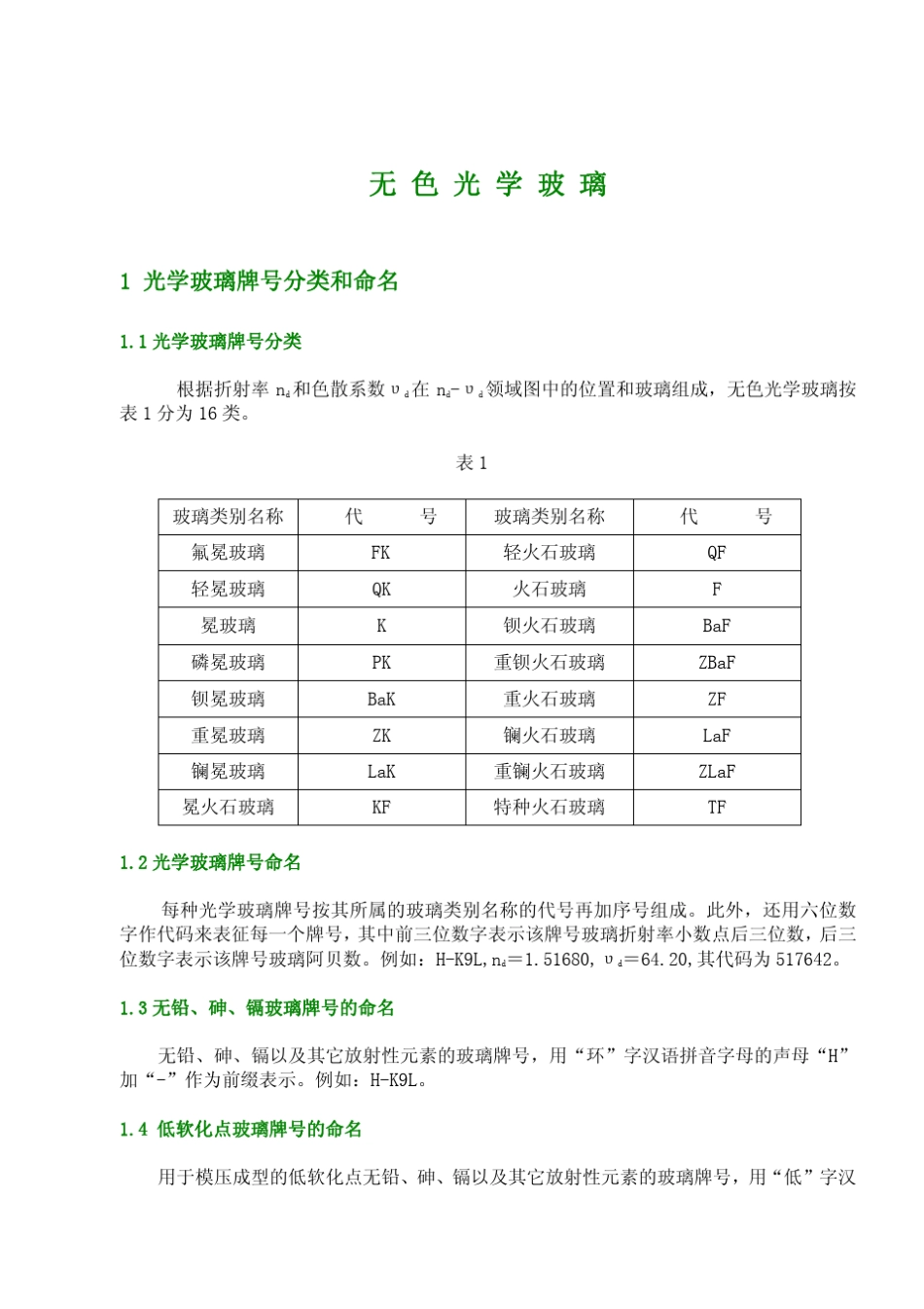 无色光学玻璃_第1页