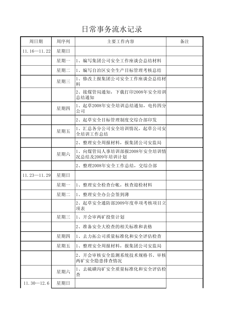 日常事务流水记录_第2页