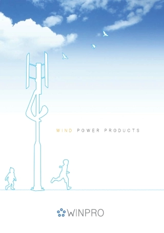 日本winpro垂直风力发电机简介