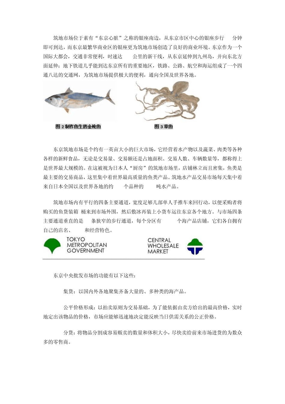 日本东京筑地鱼类市场_第2页