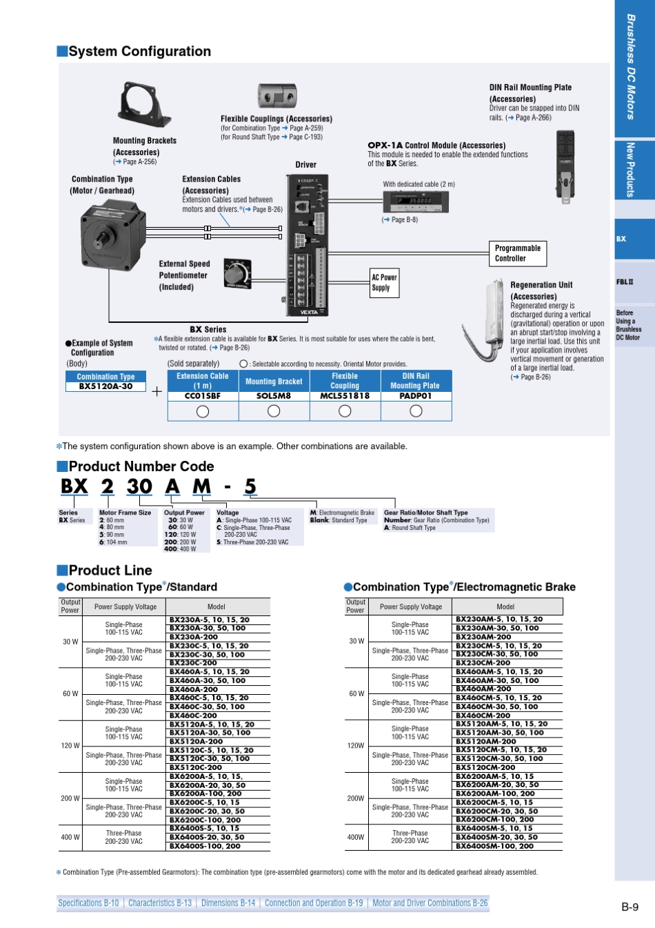 日本东方直流无刷马达驱动器BXD120AA_第2页