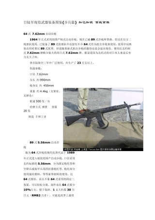 日本兵器装备大全