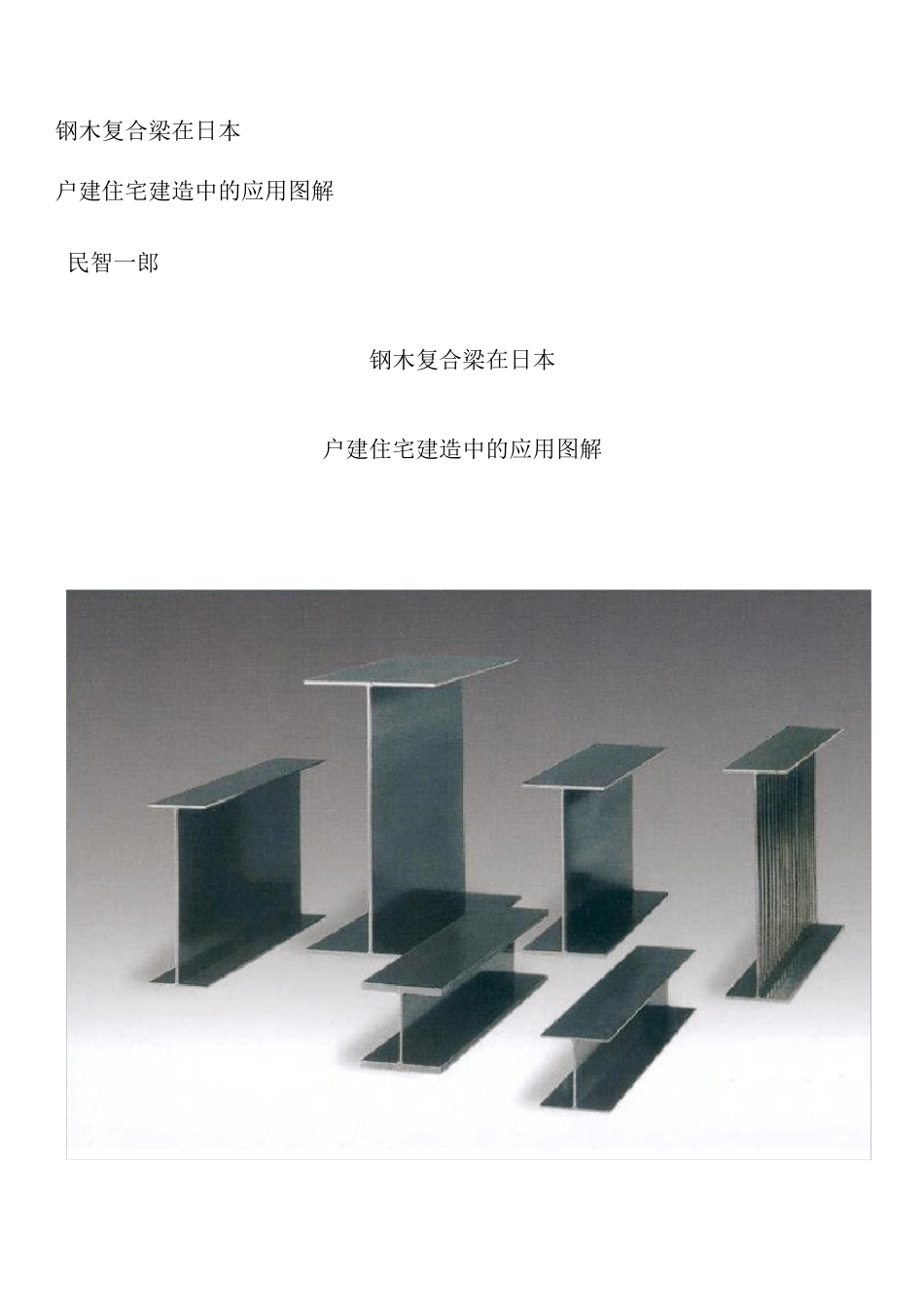 日本现代钢木结构_第1页
