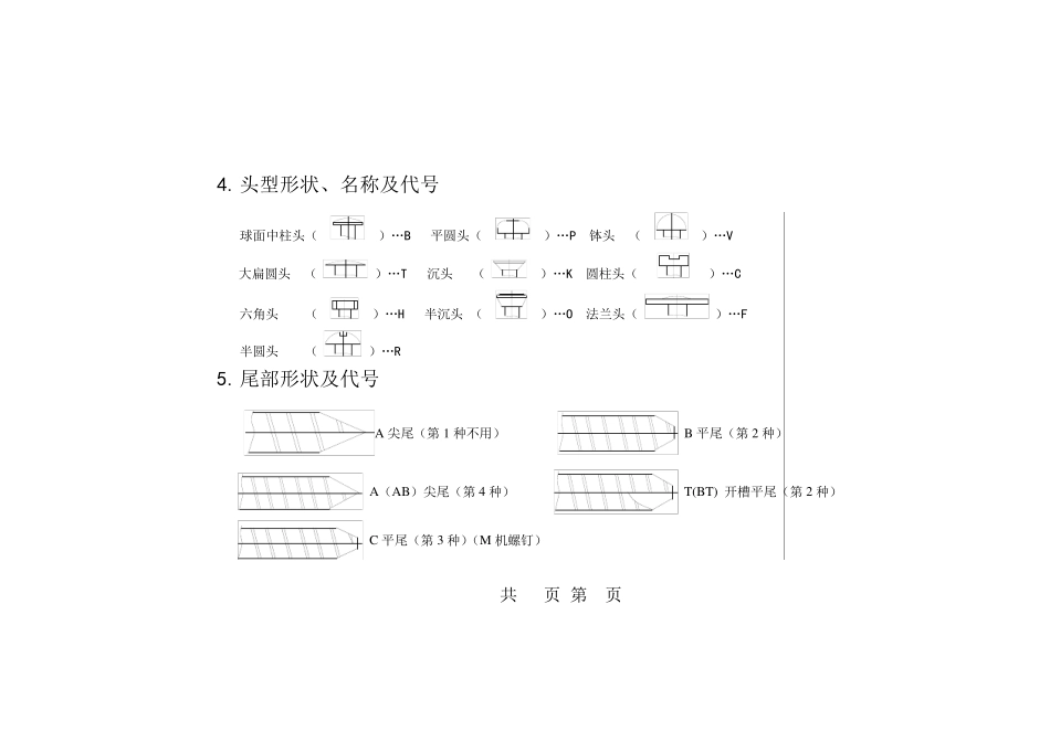 日标自攻螺钉规格_第2页