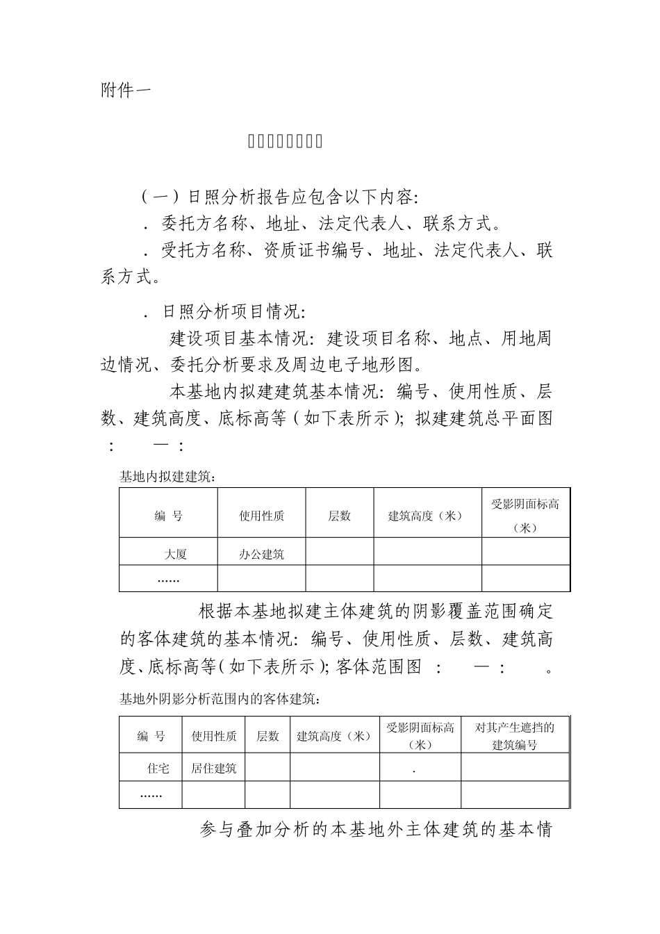 日照分析报告标准_第1页