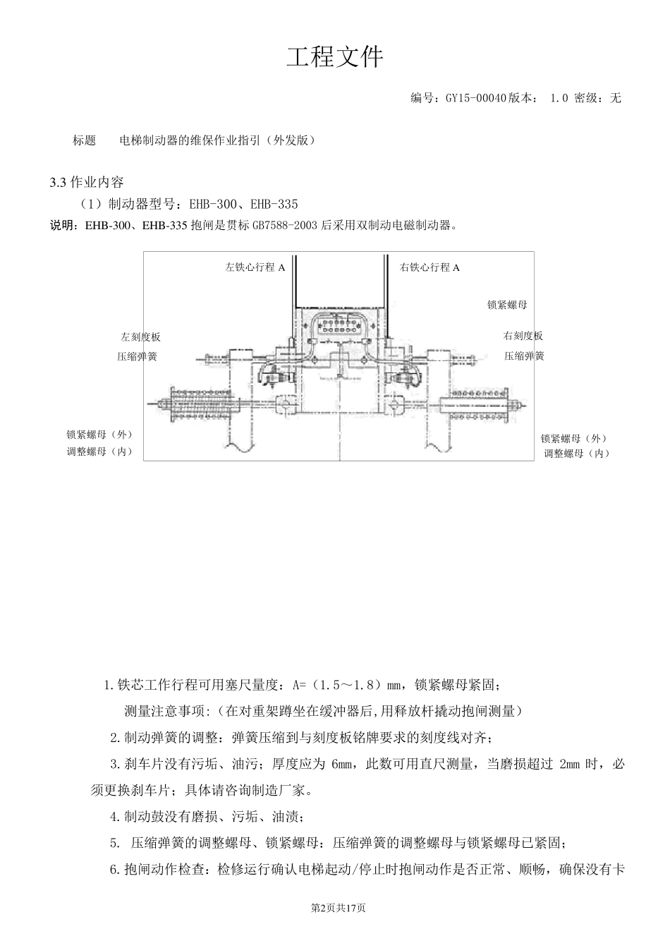 日立GY1500040_电梯制动器的维保作业指引(外发版)V1.0_第2页