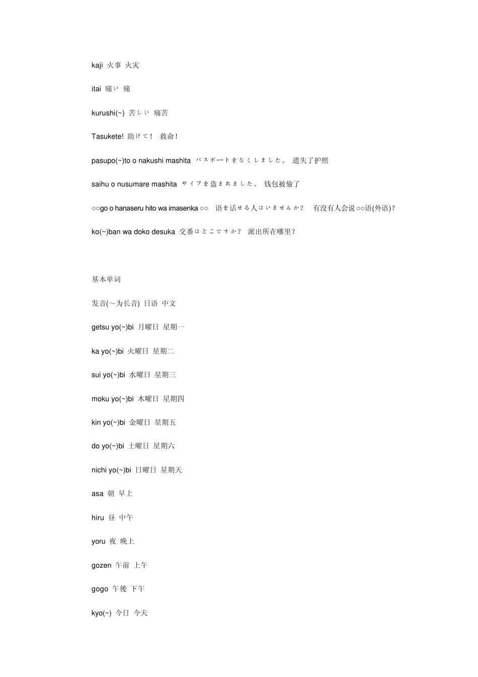 日语基本会话_第3页