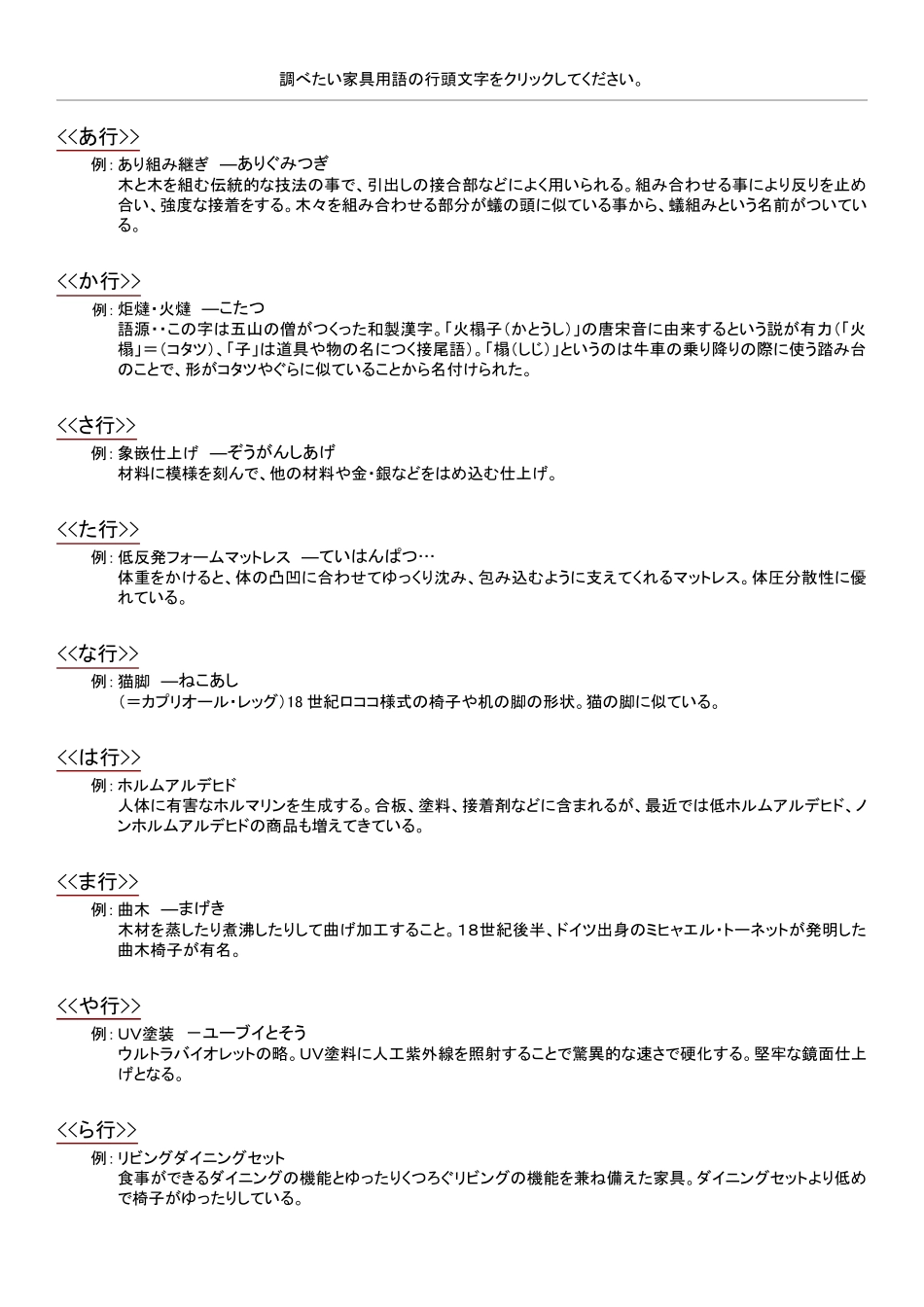 日语家具用语辞典_第1页