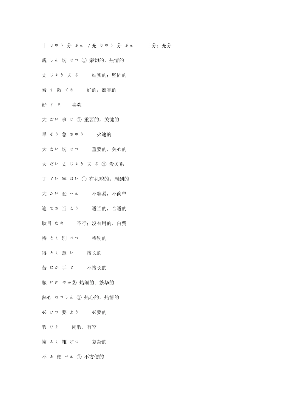 日语词汇(综合版)_第2页