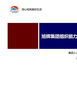 旭辉集团组织能力提升方案