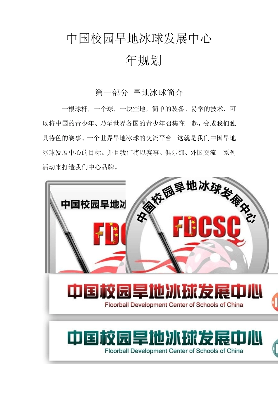 旱地冰球的发展_第1页