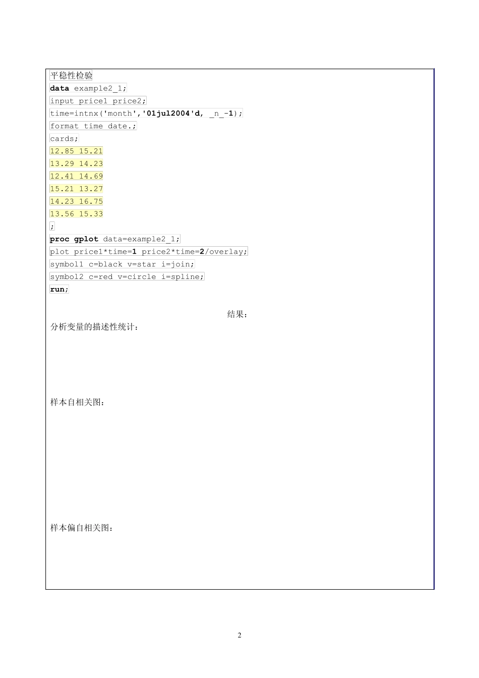 时间序列分析(SAS)第二章_第2页