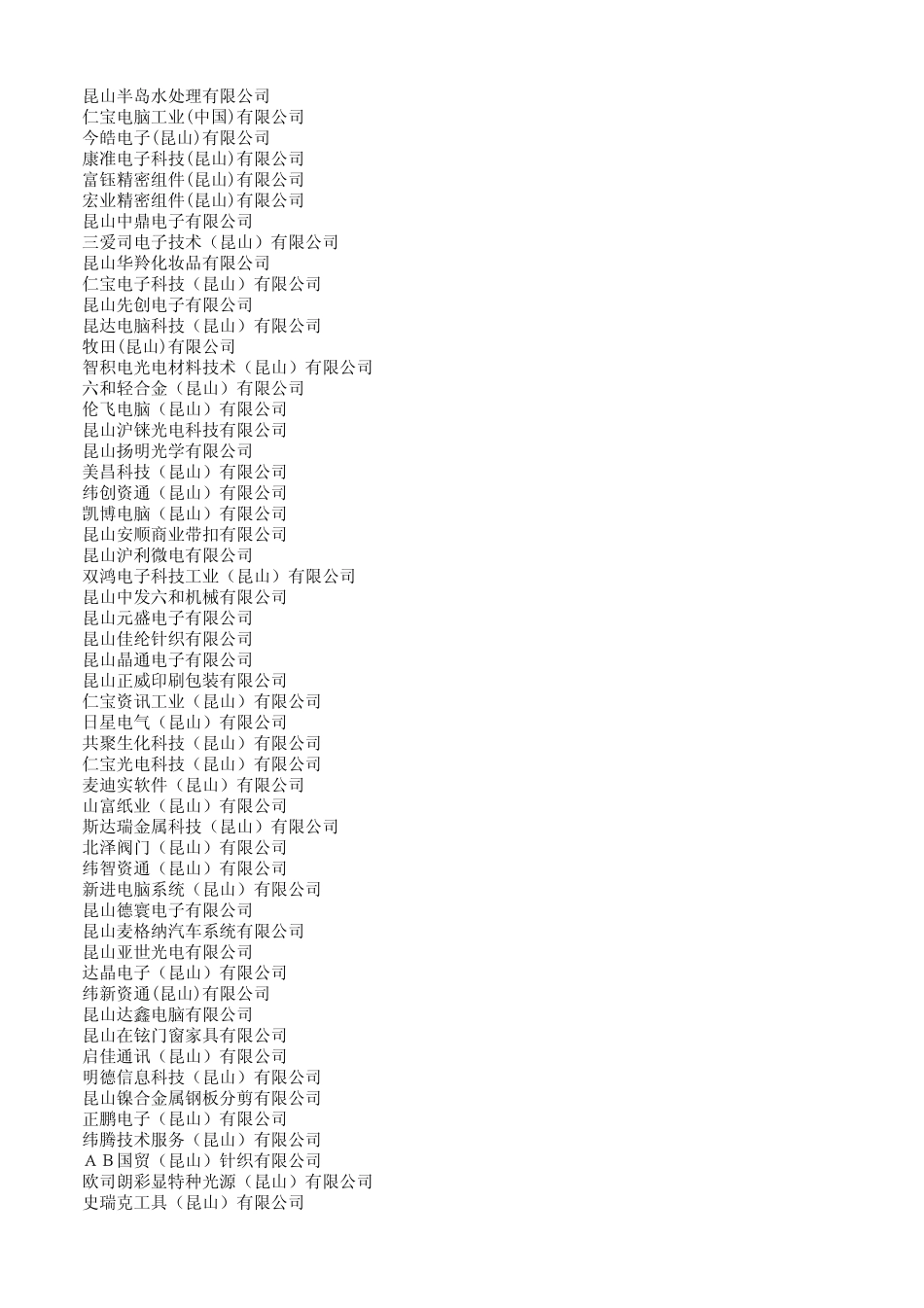 昆山企业黄页_第2页