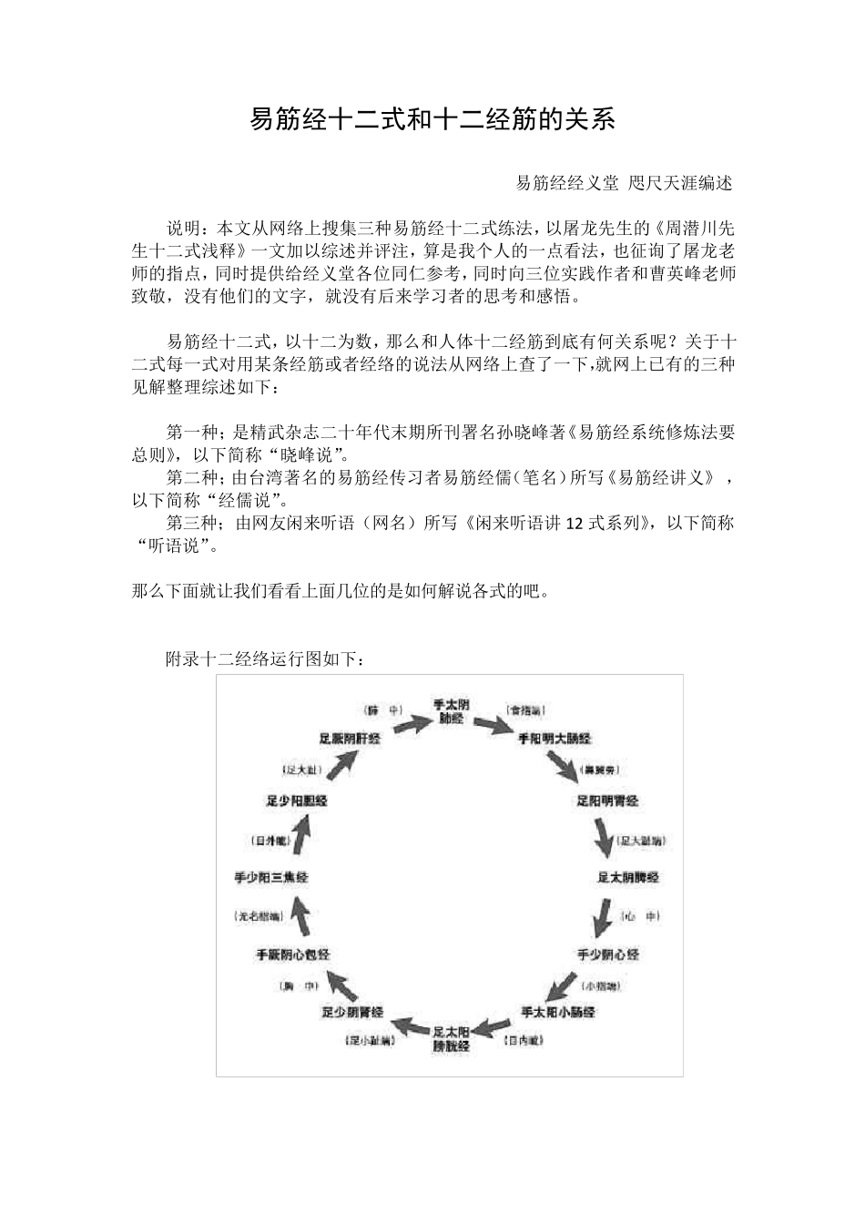 易筋经十二式和经筋的关系_第1页