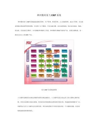 易飞ERP系统